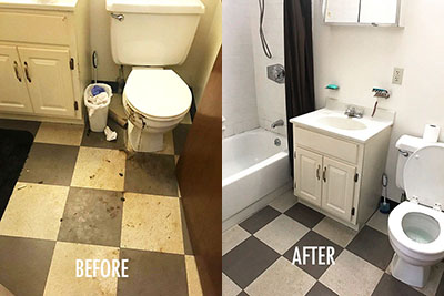 professional bathroom cleaning services
